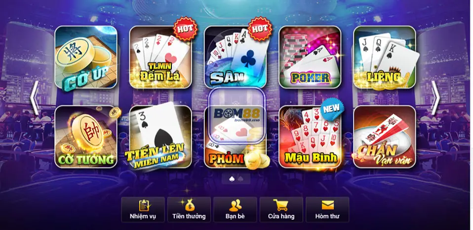 Trải Nghiệm Sòng Bài Như Thật Tại Game Bài Đổi Thưởng Bom88 1 Bom88: Trải Nghiệm Sòng Bài Như Thật Ngay Trên Màn Hình