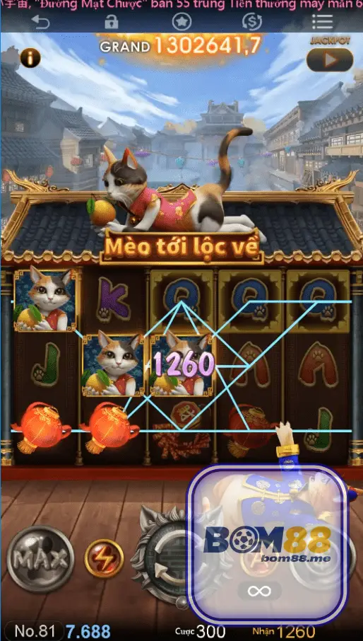 Ra Mắt game nổ hũ Mèo Tới Lộc Về Bom88 HOT 2025 3 Lời Khuyên Từ Những Người Chơi Có Kinh Nghiệm